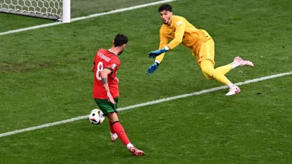 Bruno Fernandes was present after an assist from Cristiano Ronaldo