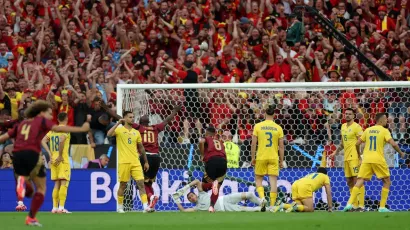 El gol más tempranero de los 'Red Devils' en la Euro