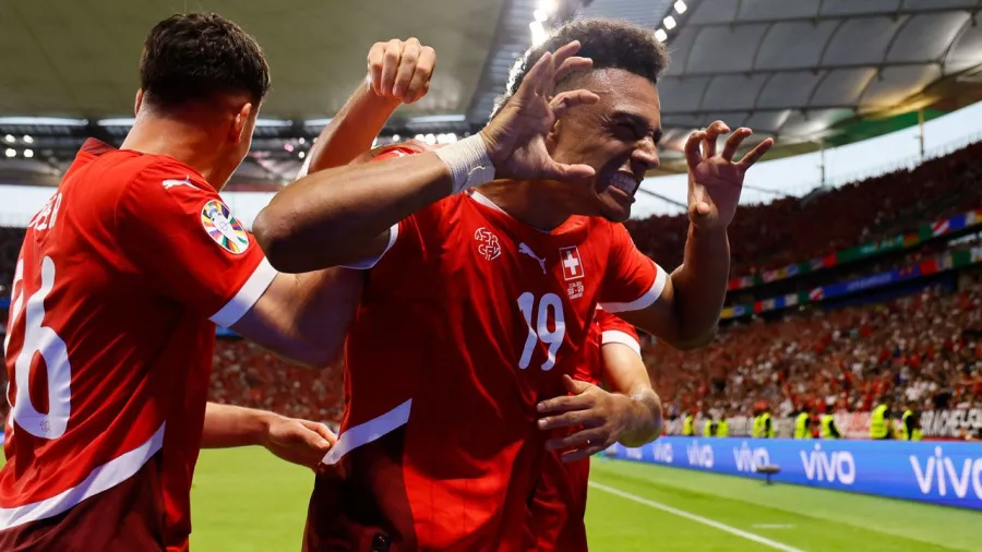 Suiza le dio un susto a Alemania en la Eurocopa