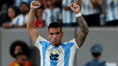 Argentina vencipo 1-0 a Chile con gol de Lautaro Martínez a los 88 minutos.