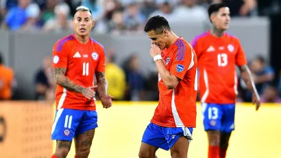 Chile se queda con un punto y cero goles tras dos partidos.