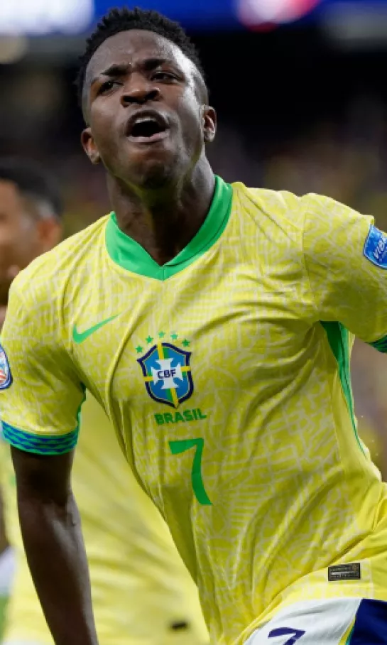 Vinicius Jr. por fin explotó con Brasil