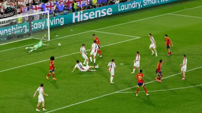 Primer gol de Rodri con la Selección Española en la Eurocopa