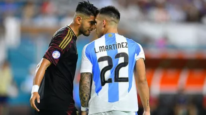 Lautaro Martínez tuvo otro partidazo en la Copa América.