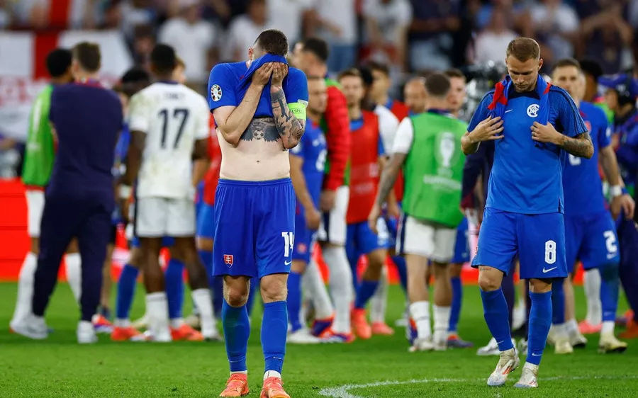 Desilusión total; Eslovaquia estuvo a menos de un minuto de la hazaña