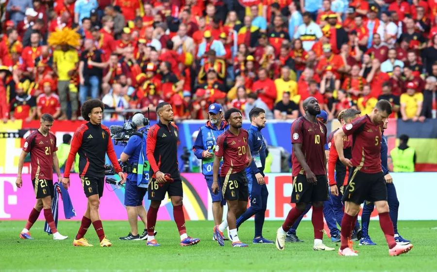 Bélgica se marcha de la Eurocopa tras una actuación decepcionante