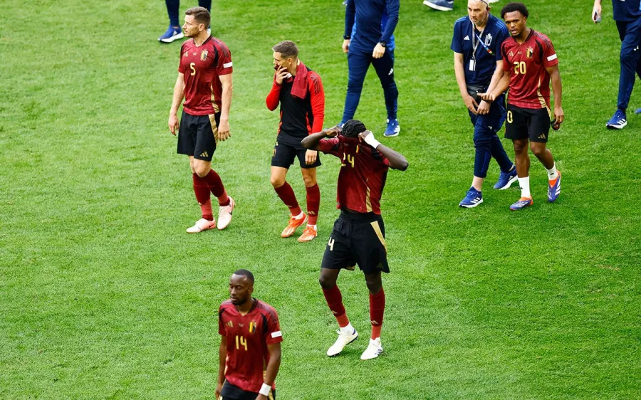 Bélgica se marcha de la Eurocopa tras una actuación decepcionante