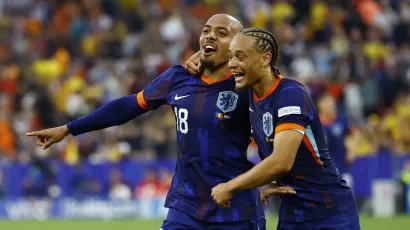 3. Netherlands (+4): With a very weak start, the 'Clockwork Orange' has gone from less to more and the win against Romania came at the right time.  However, there have been bouts of doubt.