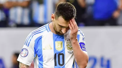 Messi regretted the audacity.  Perhaps he should have charged with more determination and seriousness.