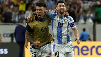 Despite Lionel Messi, Argentina is in the semifinals of the Copa América