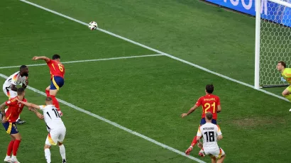 This is how, frame by frame, the header that gave Spain victory in extremis against the host of Euro 2024.