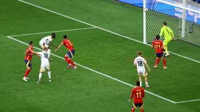 This is how, frame by frame, the header that gave Spain victory in extremis against the host of Euro 2024.