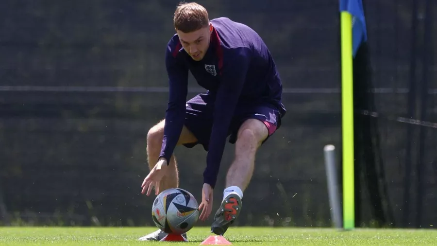 Entrenamiento físico para Inglaterra antes de la semifinal de la Eurocopa