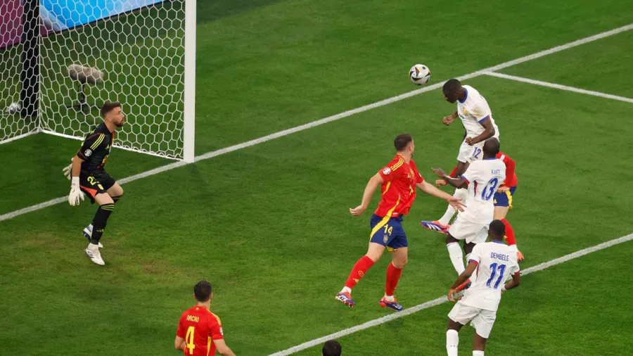 Randal Kolo Muani marcó el 1-0 en las semifinales de la Eurocopa entre España y Alemania