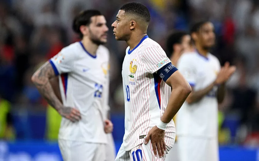 Kylian Mbappé le dice adiós al sueño de la Eurocopa