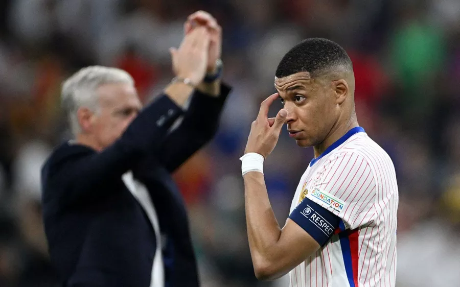 Kylian Mbappé le dice adiós al sueño de la Eurocopa