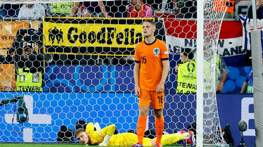 La Oranje, exprimida y eliminada por Inglaterra en la Eurocopa