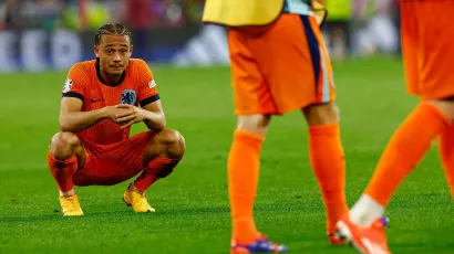 La Oranje, exprimida y eliminada por Inglaterra en la Eurocopa
