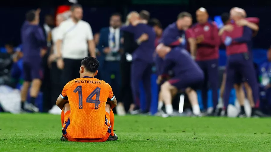 La Oranje, exprimida y eliminada por Inglaterra en la Eurocopa