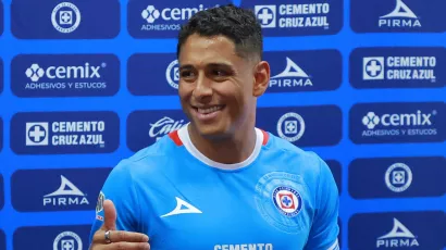 Luis Romo, feliz de llegar a Cruz Azul: 