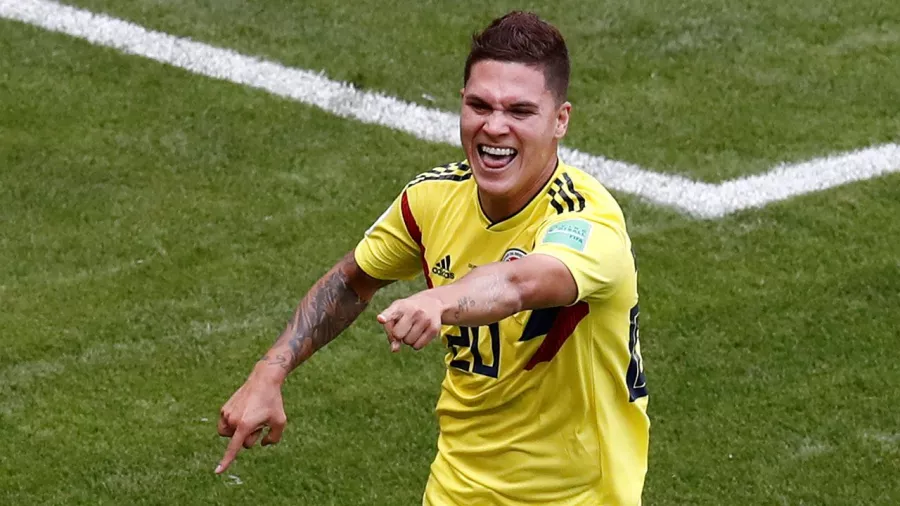 Juan Fernando Quintero, mediocampista | 2 partidos en la Copa América; 3 en Brasil 2014