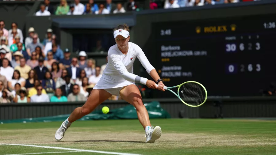 Barbora Krejcíkova, dominante campeona de Wimbledon femenil