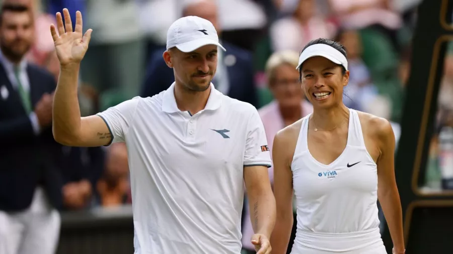 Santiago González y Giuliana Olmos, dignos subcampeones de Wimbledon