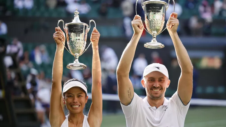 Santiago González y Giuliana Olmos, dignos subcampeones de Wimbledon