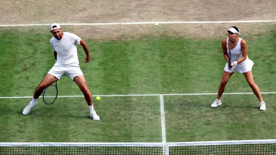 Santiago González y Giuliana Olmos, dignos subcampeones de Wimbledon