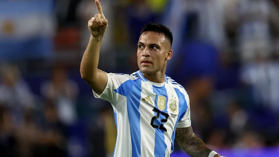 Lautaro Martínez le puso fuego al gol del título