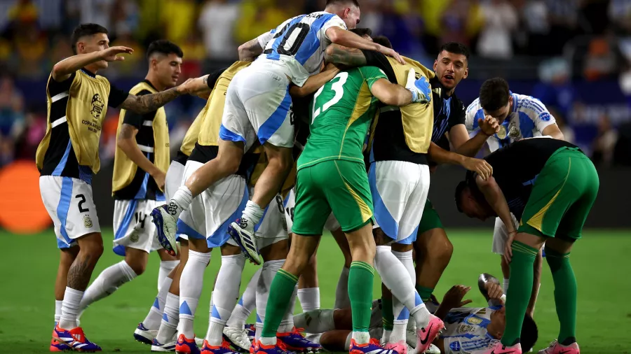 Lautaro Martínez le puso fuego al gol del título