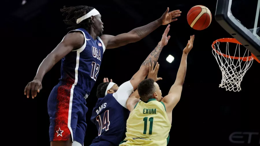 El Team USA sudó de más para derrotar a Australia