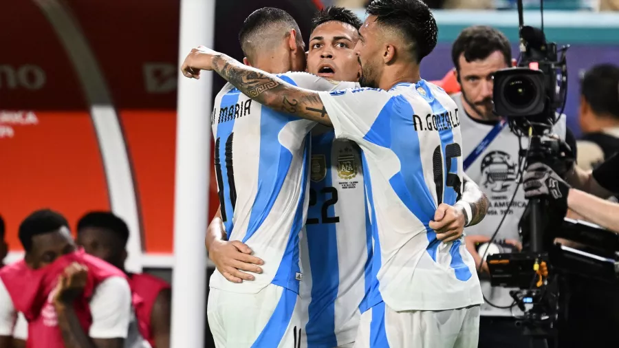 Lautaro Martínez le puso fuego al gol del título