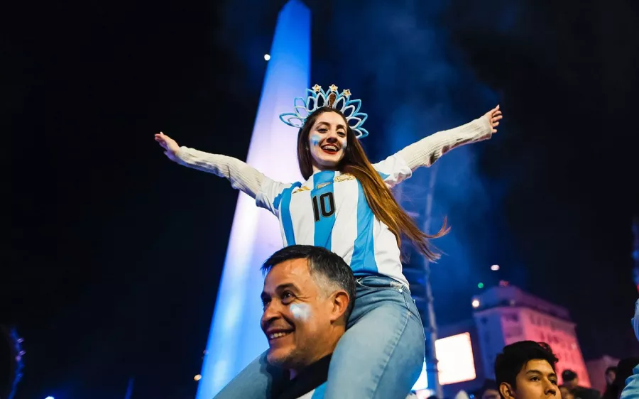 Argentina no durmió; así fue la celebración en Buenos Aires