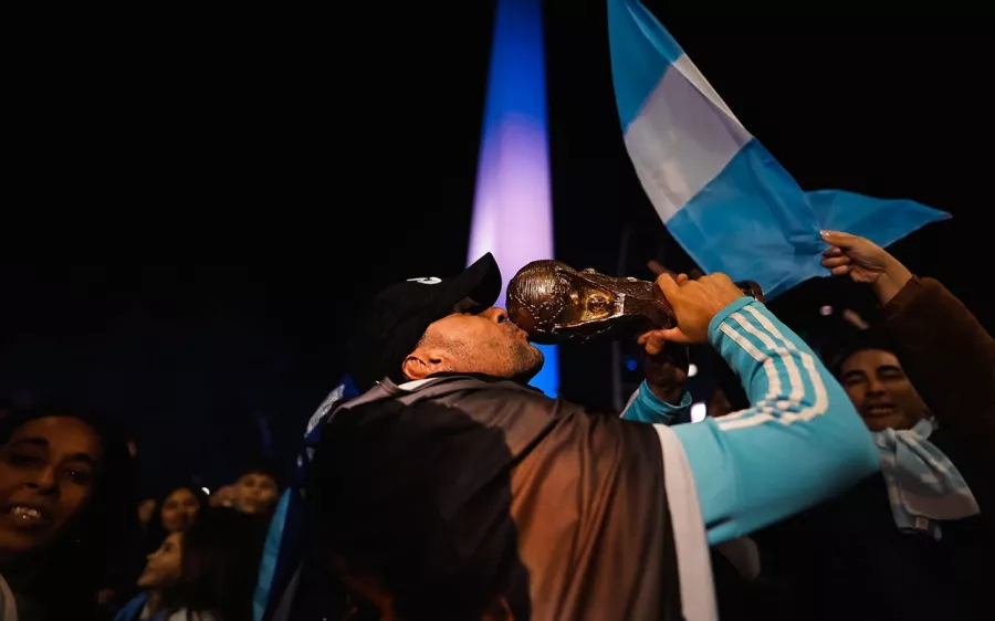 Argentina no durmió; así fue la celebración en Buenos Aires