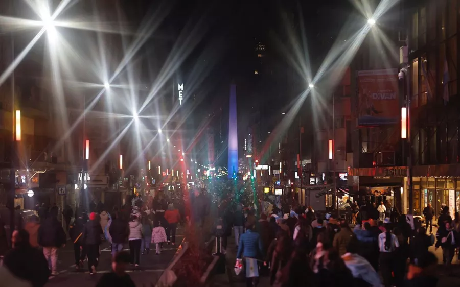 Argentina no durmió; así fue la celebración en Buenos Aires