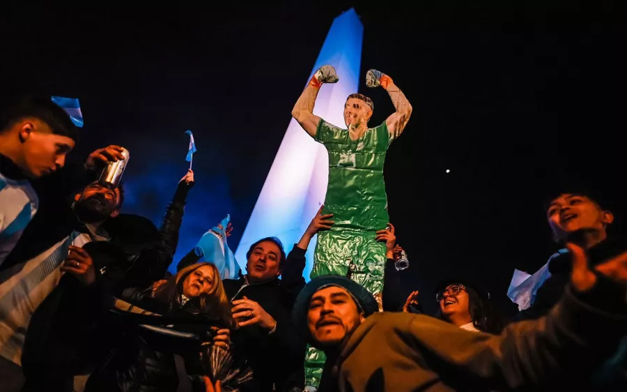 Argentina no durmió; así fue la celebración en Buenos Aires