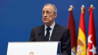 Florentino Pérez agradeció a la afición y dijo que Mbappé llegaba para cumplir un sueño.