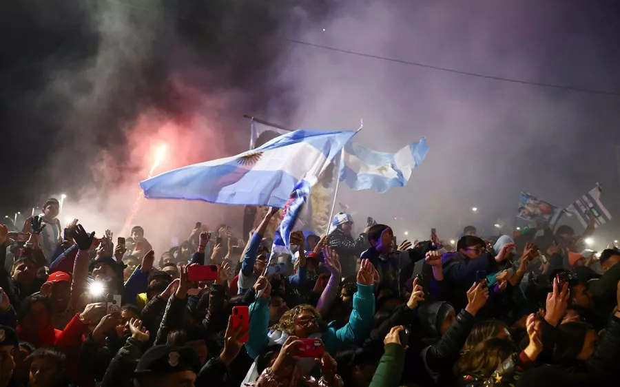 Los bicampeones de América ya están en Buenos Aires