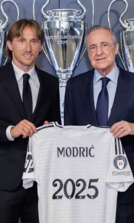 Luka Modric vuelve a renovar con el Real Madrid