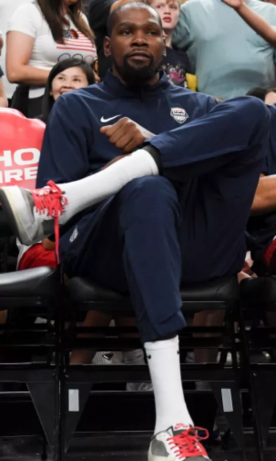 Kevin Durant volvió a entrenar con el Team USA