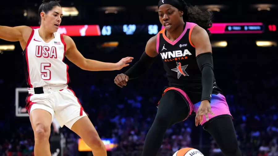 El Team WNBA puso a prueba al Team USA en el Juego de Estrellas