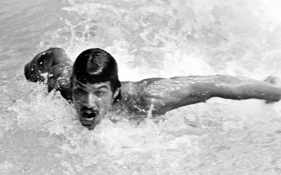 Mark Spitz. Nueve medallas doradas, una plata y un bronce completan su gran historial de logros en los dos Juegos Olímpicos en los que participó.