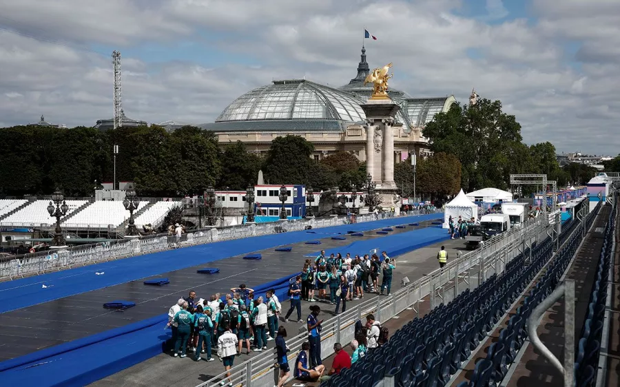 Así luce París a cuatro días del inicio de los Juegos Olímpicos