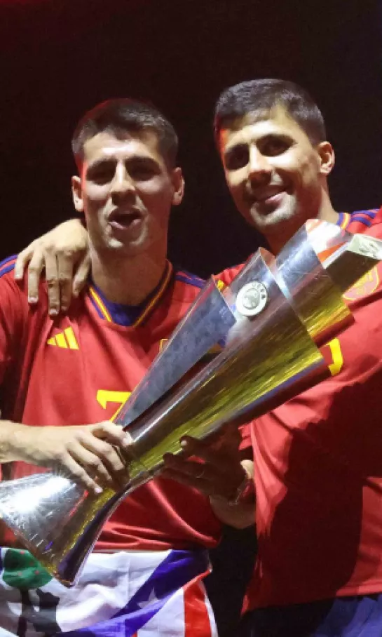 La UEFA investiga a Álvaro Morata y Rodri por el "Gibraltar español"