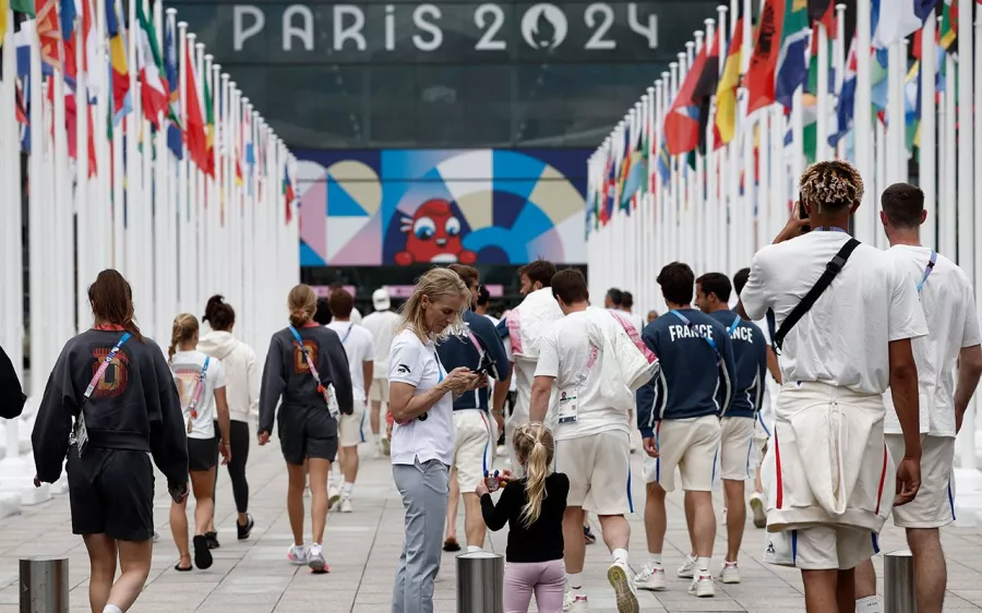 La Villa Olímpica de París 2024 comienza a poblarse