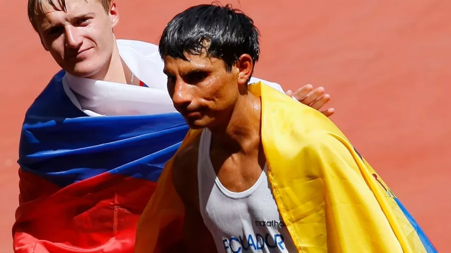 Jefferson Pérez se convirtió en el primer y único medallista de oro en la historia de Ecuador, se colgó la presea dorada en 20 Km de marcha en Atlanta 1996 y la de plata en 2008