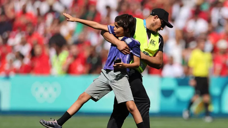 Caos en el debut de Argentina en el futbol olímpico