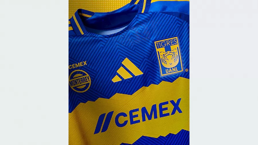 Así la camiseta de Tigres para la temporada 2024/25.