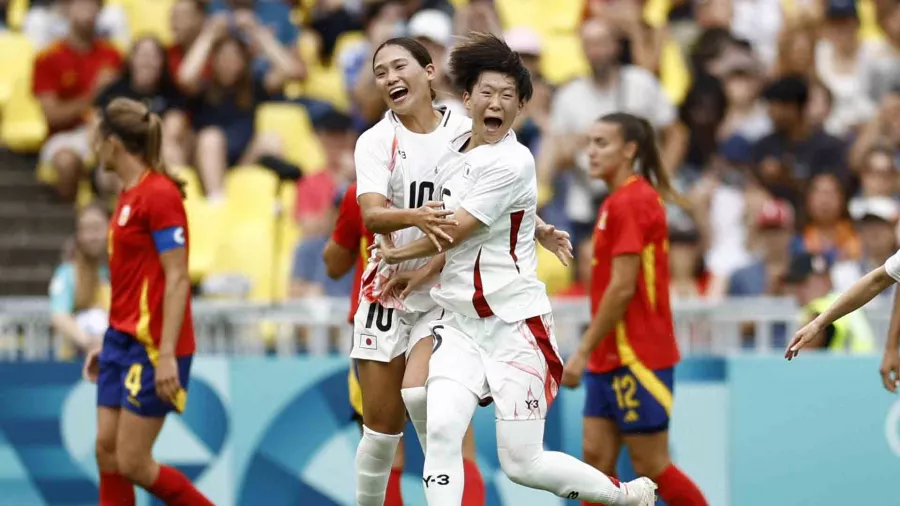 España y Japón encienden el futbol femenil en París 2024